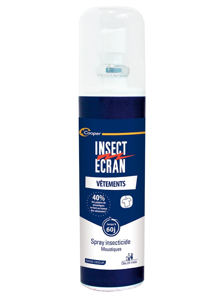 Insect Ecran Spray Insecticide Vêtements Dès 2 ans 100 ml